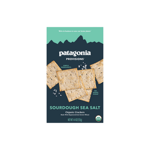 Organic Sourdough Sea Salt Crackers