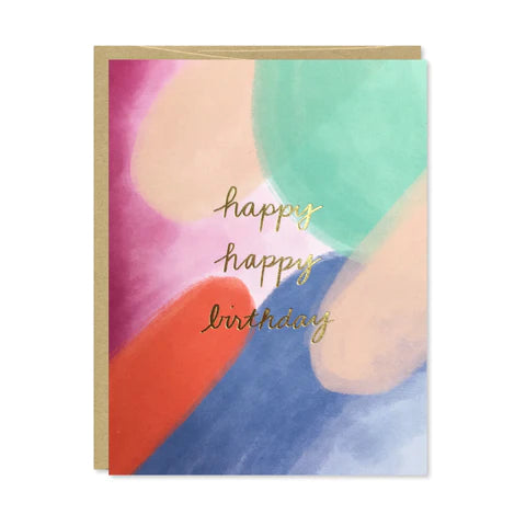 Happy Happy Birthday Card