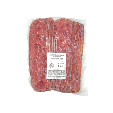 Smoked Turkey Bacon - Per Pound