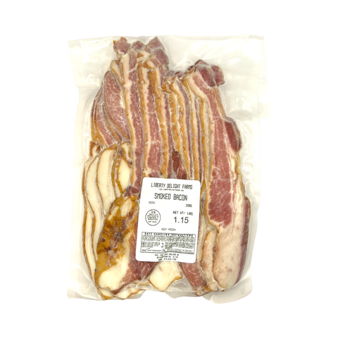 Uncured Smoked Bacon - Per Pound