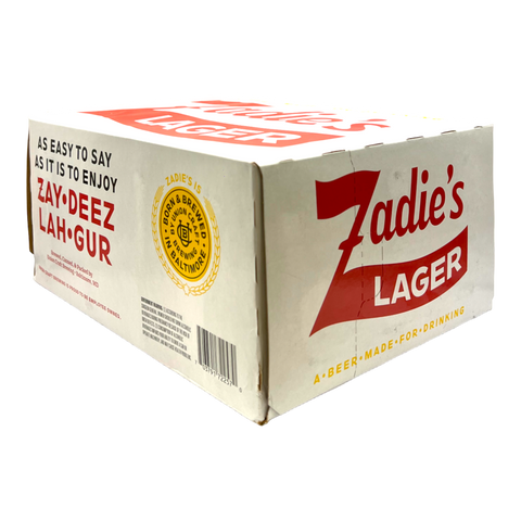 Zadie's Lager - Single or 12 Pack