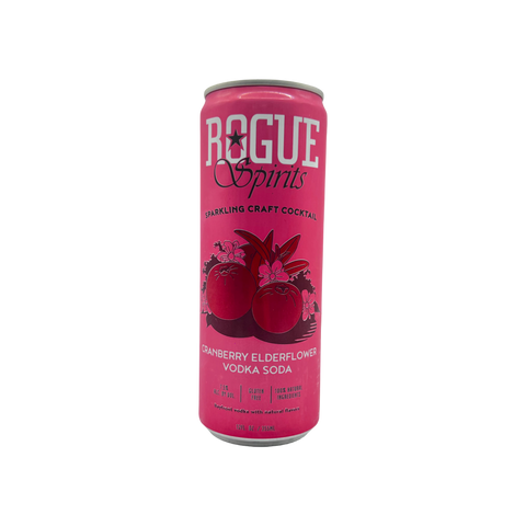 Rogue Cranberry Elderflower Vodka Soda