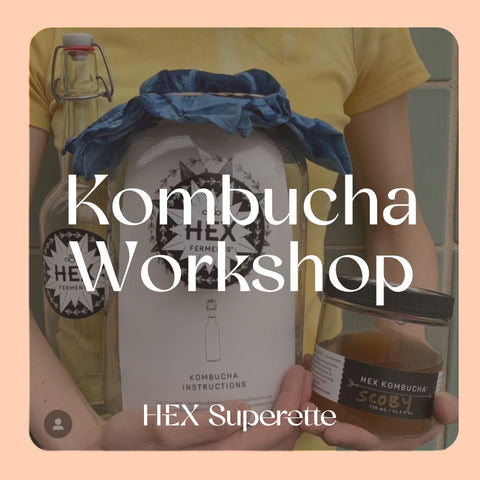 Kombucha Workshop: February 8th