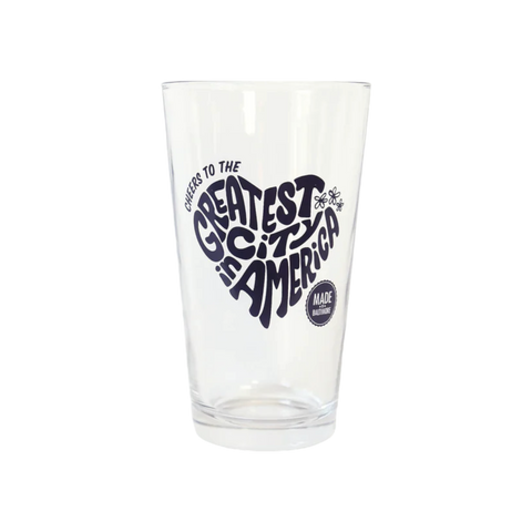 MIB Logo Pint Glass