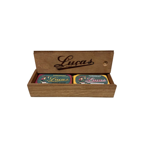 Luças Wooden Box 'Domino Style'