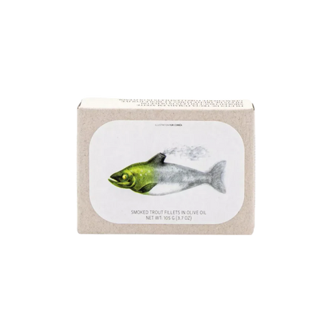 Smoked Trout Fillets in Olive Oil