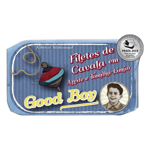 Good Boy Mackerel Fillets with Curry and Piri-Piri