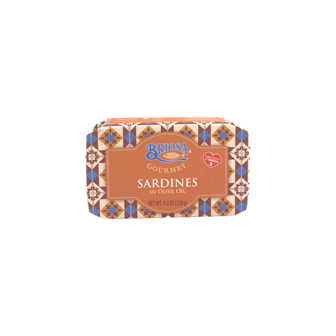 Briosa Sardines in Olive Oil with Lemon and Basil