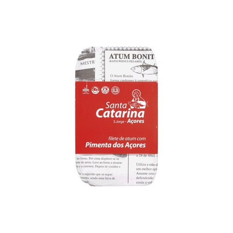 Gourmet Tuna Fillets with Azorean Pepper and Olive Oil