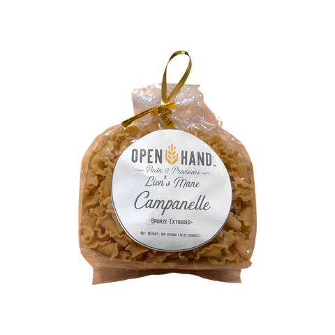 Lion's Mane Campanelle Dry Pasta