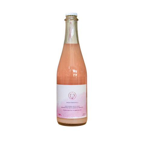 Unfiltered Rice Wine with Omija and Hibiscus