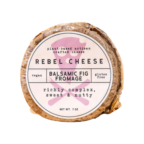 Balsamic Fig & Walnut Fromage - Plant Based Cheese