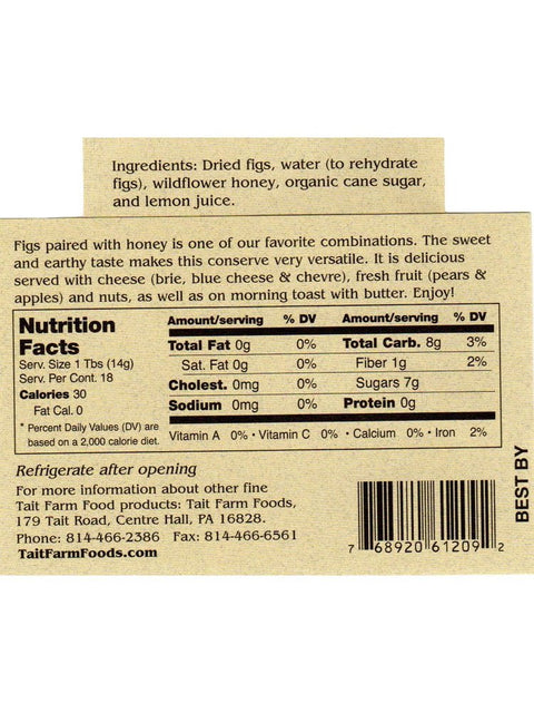 Fig and Honey Conserve