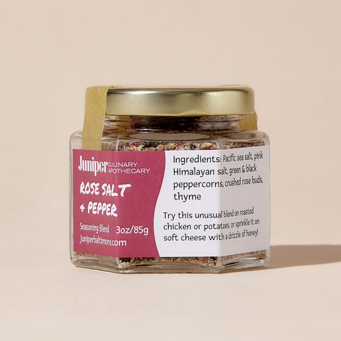 Rose Salt & Pepper Seasoning Blend