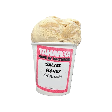 Salted Honey Graham Ice Cream