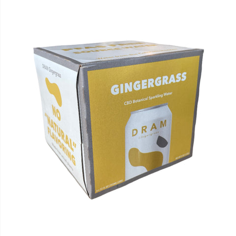 Dram Gingergrass CBD Botanical Sparkling Water