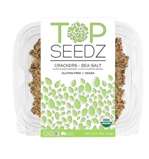 Seed Crackers -Sea Salt