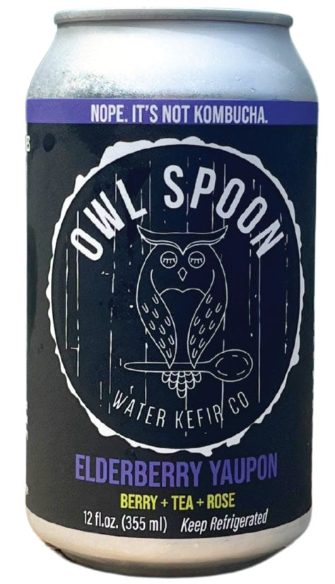 Elderberry Yaupon Water Kefir