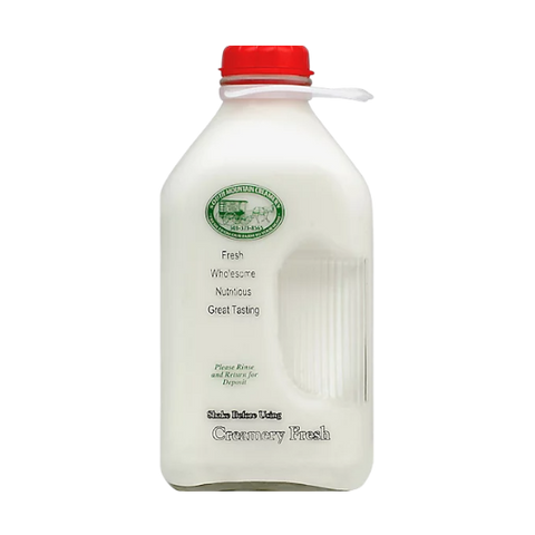 Whole Milk - Half Gallon / Glass Bottle