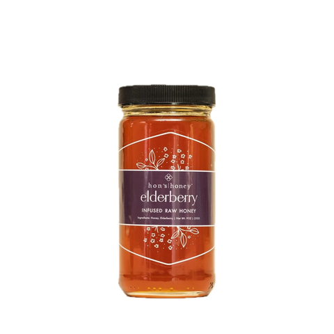 Hon's Elderberry Infused Honey
