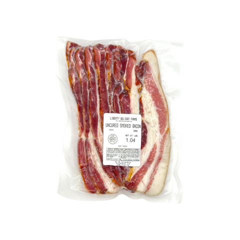 Nitrate-Free, Uncured Pork Bacon - Per Pound