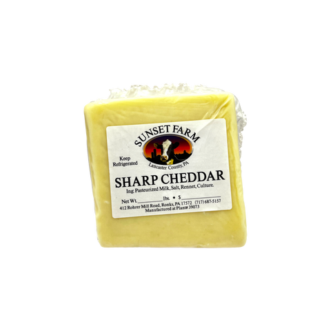 Sunset Farm Sharp Cheddar Cheese