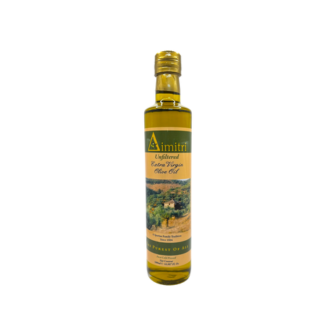 Extra Virgin Olive Oil - Unfiltered / 500 mL