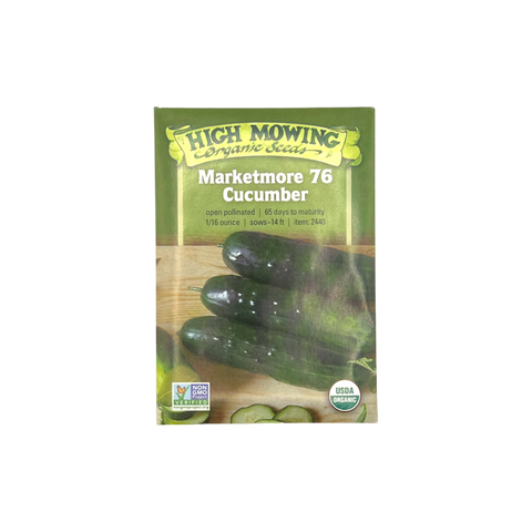 Marketmore 76 Cucumber Seed - 1/16 oz