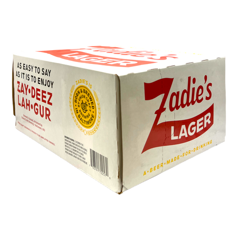 Zadie's Lager - 12 Pack