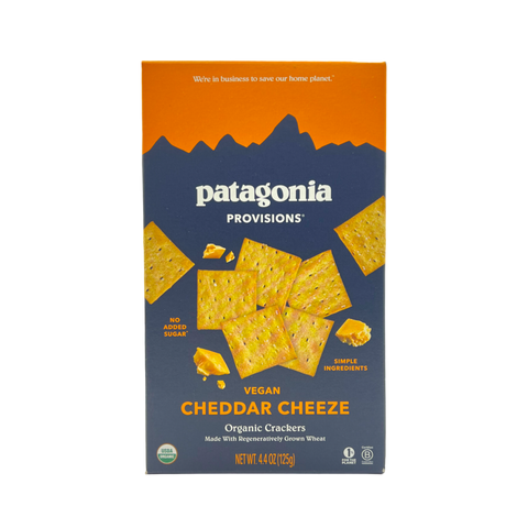 Vegan Cheddar Cheese Crackers