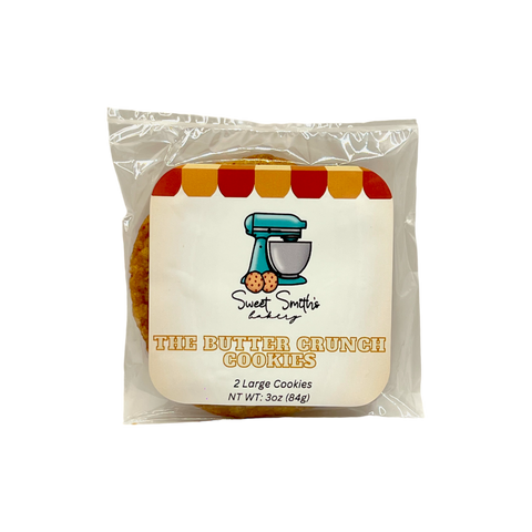 Butter Crunch Cookies - 2 Cookies