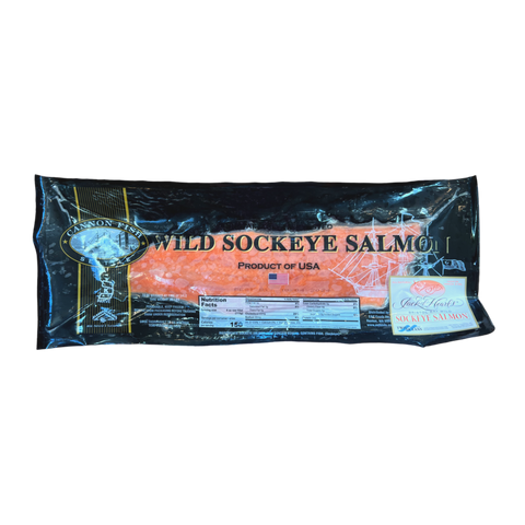 Wild-Caught Sockeye Salmon Filet - Per Pound