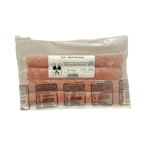 Maple Pork Sausage - Per Pound