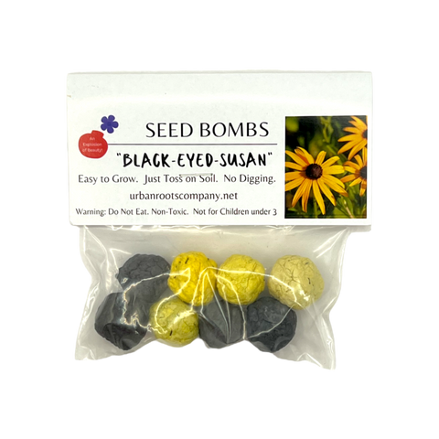Black-Eyed-Susan Seed Bomb Packet