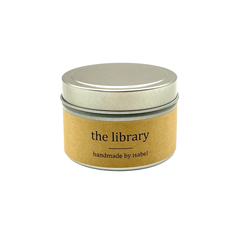 Soy Candle - Library 4 oz