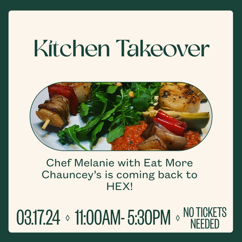Kitchen Takeover: Eat More Chauncey's