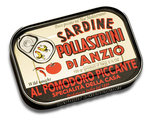 Pollastrini Spiced Sardines in Tomato Sauce