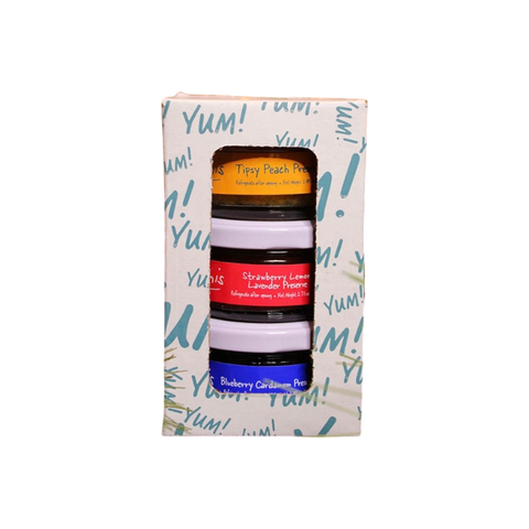 Sweet Trio of Jams Gift Box