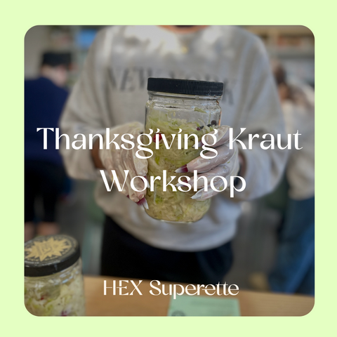 Thanksgiving Kraut Workshop: November 8th