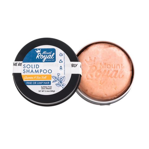 Solid Shampoo - Jasmine & Sea Salt